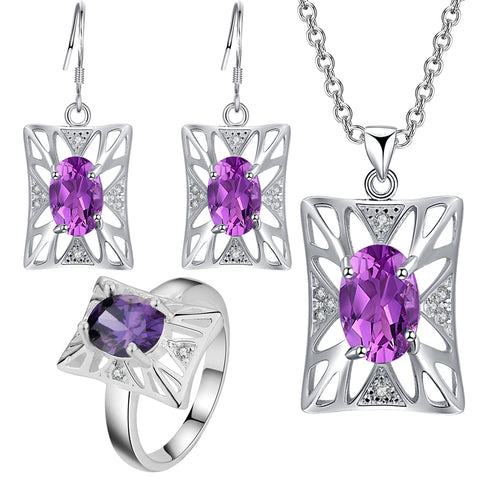 Silver Jewelry Set LST016