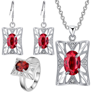 Silver Jewelry Set LST017