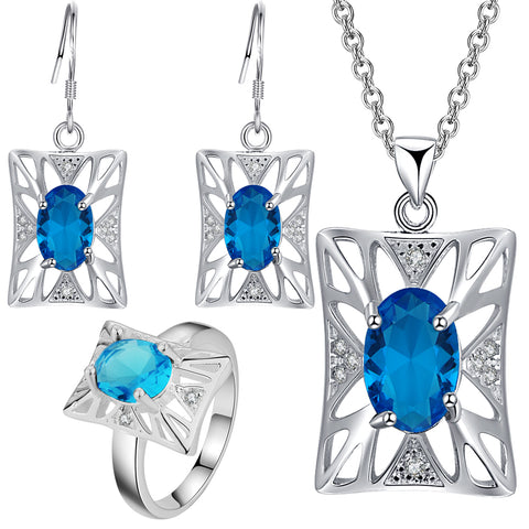 Silver Jewelry Set LST018