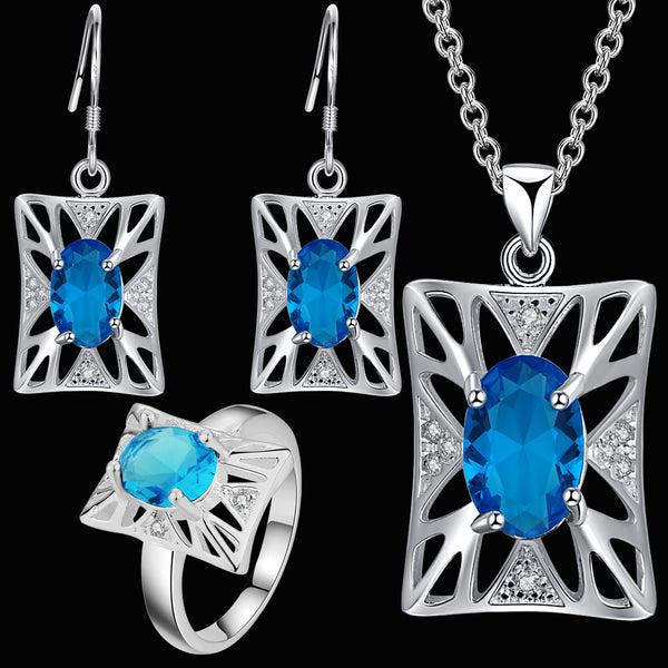 Silver Jewelry Set LST018