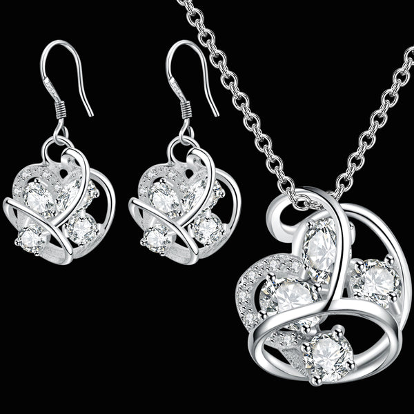 Silver Jewelry Set LST019