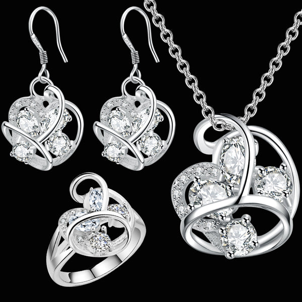 Silver Jewelry Set LST022