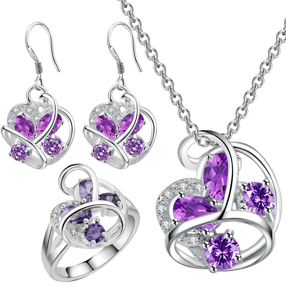 Silver Jewelry Set LST023