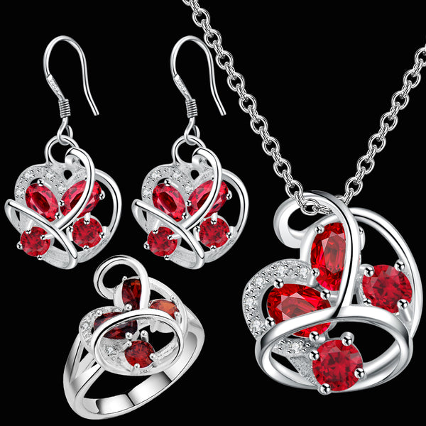 Silver Jewelry Set LST024