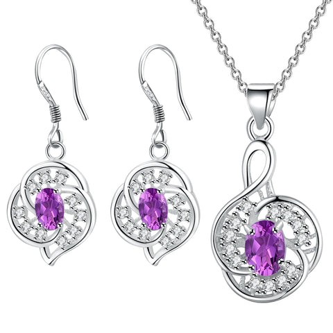 Silver Jewelry Set LST026