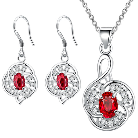 Silver Jewelry Set LST027