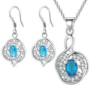 Silver Jewelry Set LST028