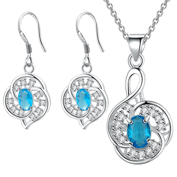 Silver Jewelry Set LST028