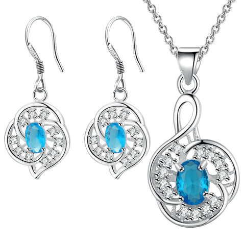 Silver Jewelry Set LST028
