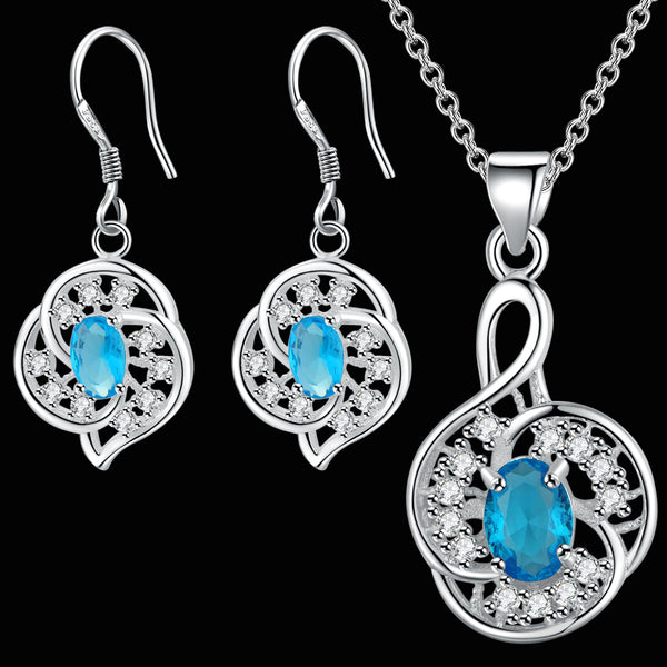 Silver Jewelry Set LST028