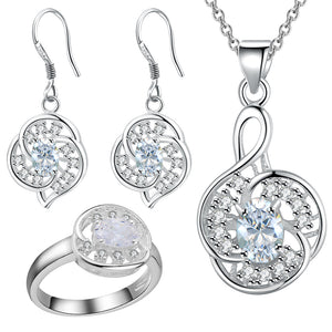 Silver Jewelry Set LST029