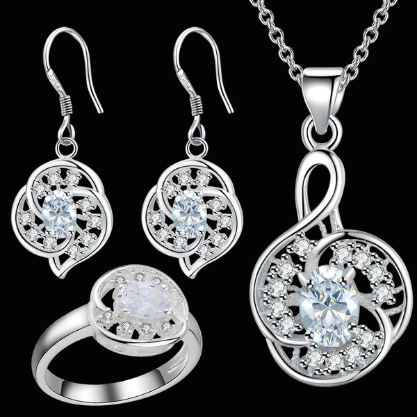 Silver Jewelry Set LST029