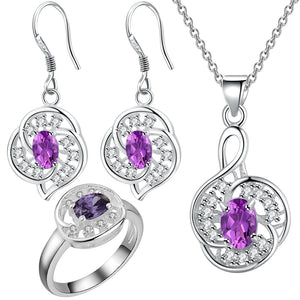 Silver Jewelry Set LST030