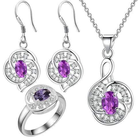 Silver Jewelry Set LST030