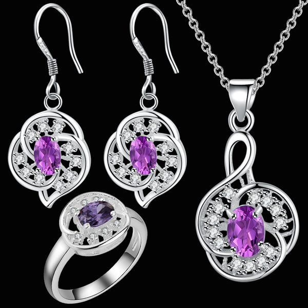 Silver Jewelry Set LST030