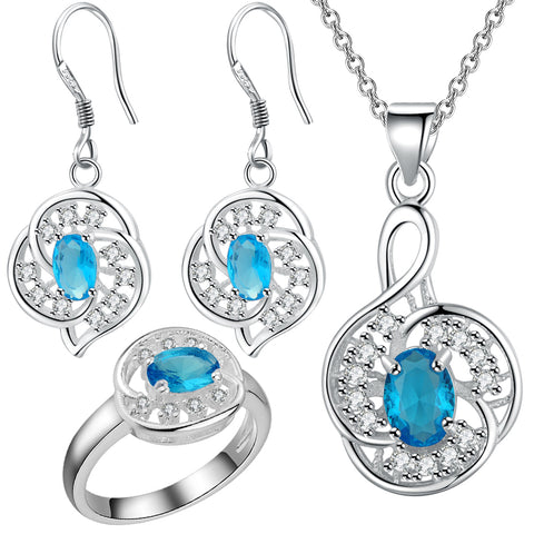 Silver Jewelry Set LST032