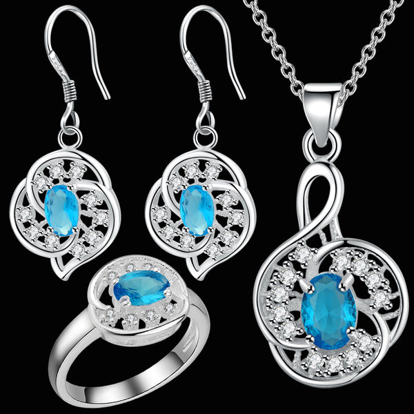Silver Jewelry Set LST032