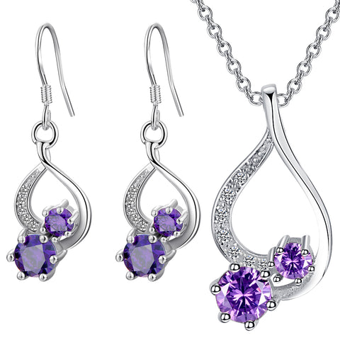 Silver Jewelry Set LST034