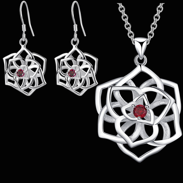 Silver Jewelry Set LST038