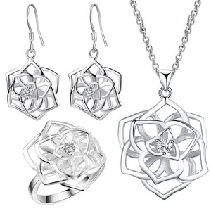 Silver Jewelry Set LST039