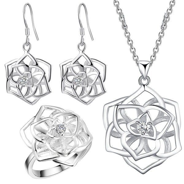Silver Jewelry Set LST039