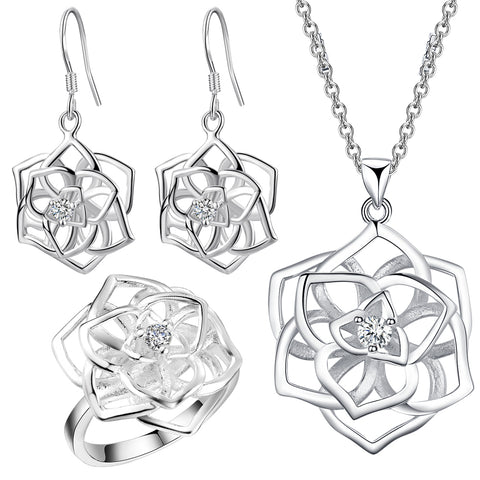 Silver Jewelry Set LST039