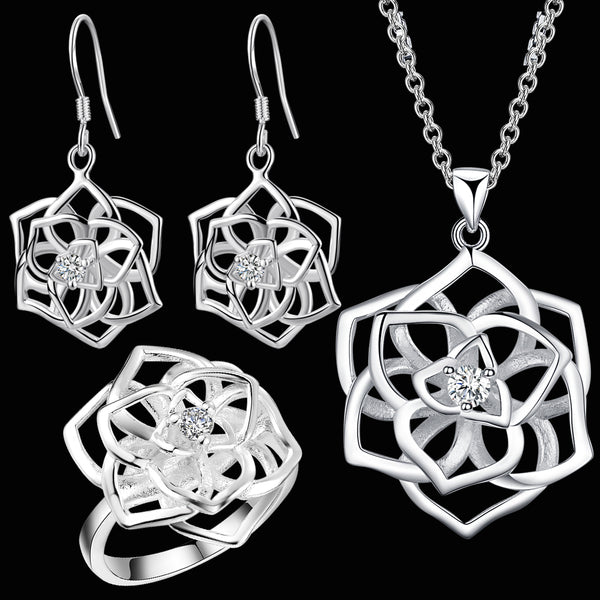 Silver Jewelry Set LST039