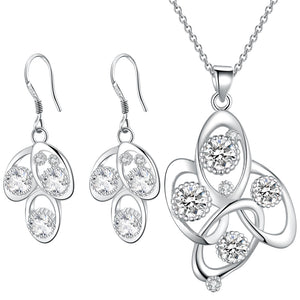 Silver Jewelry Set LST042