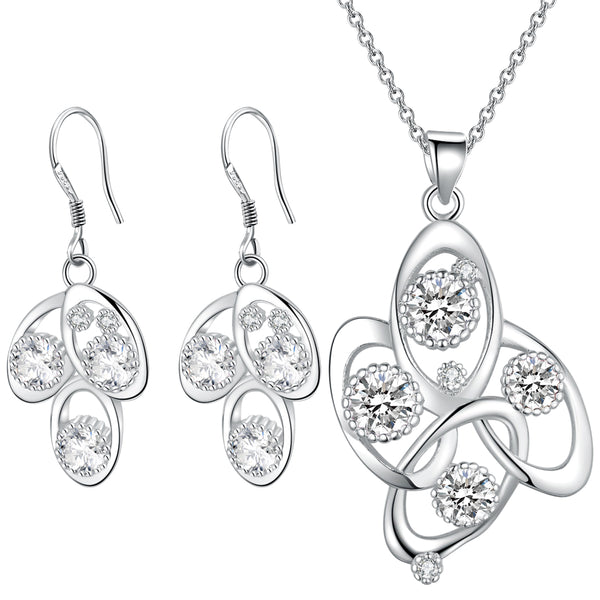 Silver Jewelry Set LST042