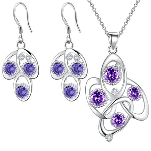 Silver Jewelry Set LST043