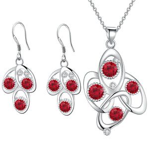 Silver Jewelry Set LST044