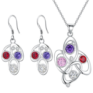 Silver Jewelry Set LST046