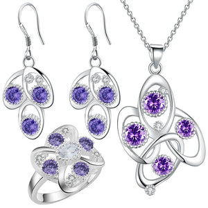 Silver Jewelry Set LST047