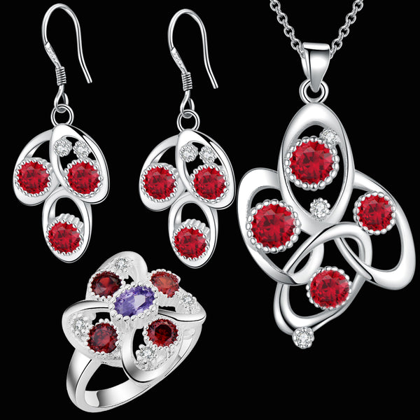 Silver Jewelry Set LST048