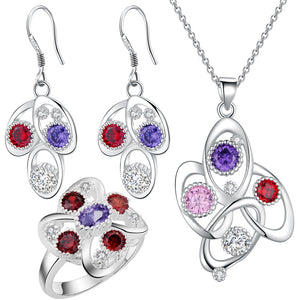 Silver Jewelry Set LST049