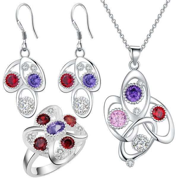Silver Jewelry Set LST049