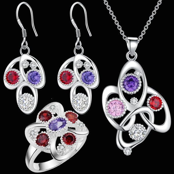 Silver Jewelry Set LST049