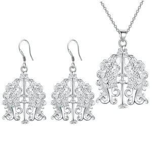 Silver Jewelry Set LST052