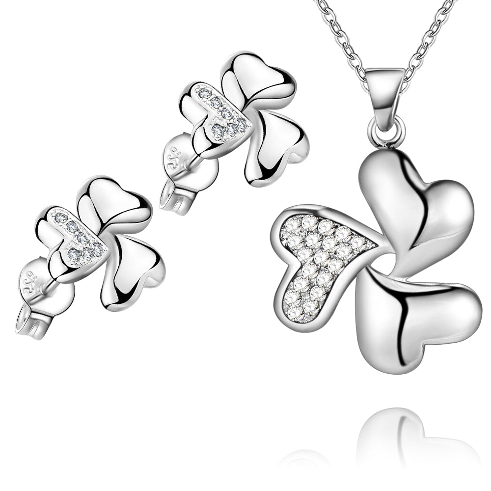 Silver Jewelry Set LST053