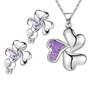 Silver Jewelry Set LST054
