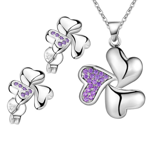 Silver Jewelry Set LST054