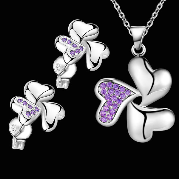 Silver Jewelry Set LST054