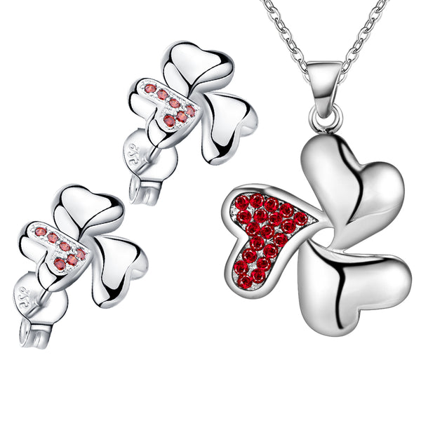 Silver Jewelry Set LST055