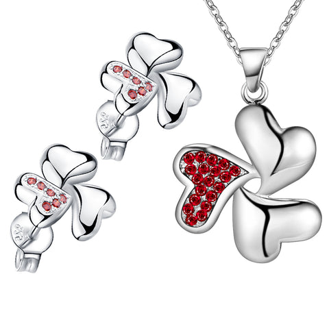 Silver Jewelry Set LST055