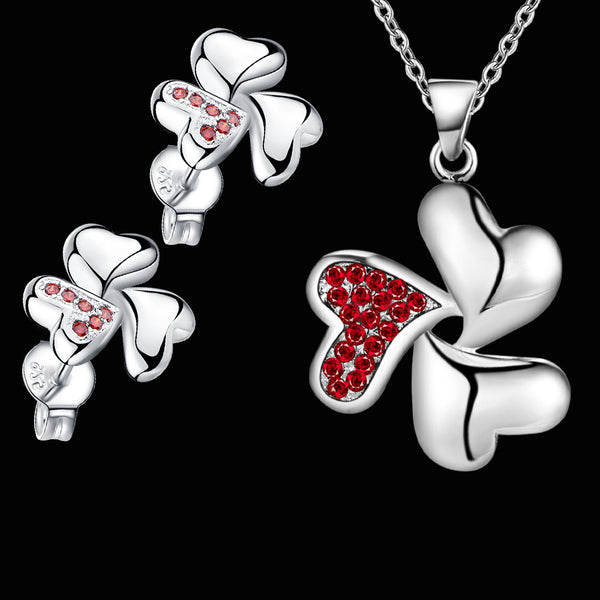 Silver Jewelry Set LST055
