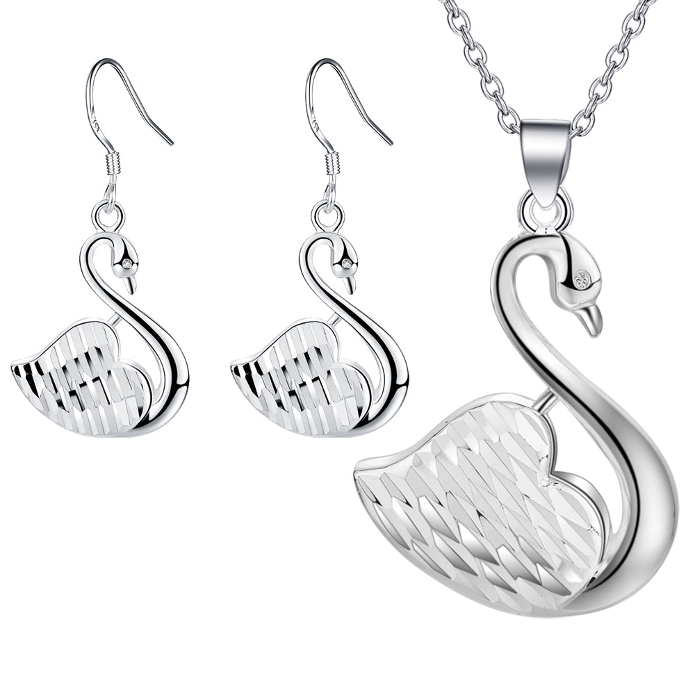 Silver Jewelry Set LST056
