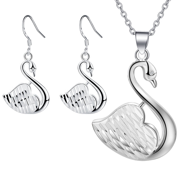 Silver Jewelry Set LST056