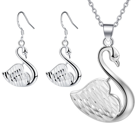 Silver Jewelry Set LST056