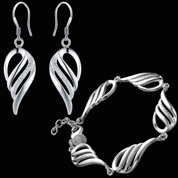 Silver Jewelry Set LST059