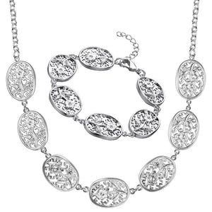 Silver Jewelry Set LST094